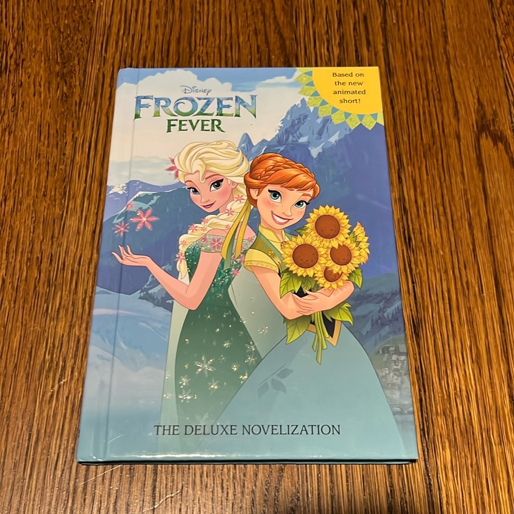 Disney’s Frozen Fever Hardcover Book- NWT